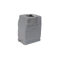 Connecteur industriel rectangulaire robuste mâle/femelle H6B-SOH-2B H6B-TOH-2B H6B-CTTH-1L IP65, plaqué cuivre argenté, 16A 500V