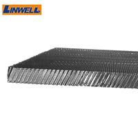 Noyau de radiateur en aluminium brasé sous vide, noyau de radiateur de débardeur, panneau de noyau en nid d'abeille en aluminium de 10mm pour mur