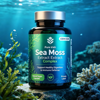 Extrait Pur de Mousse de Mer Irlandaise - Favorise une Digestion Saine et une Défense Immunitaire - Capsules Végétaliennes Naturelles - Marque Blanche
