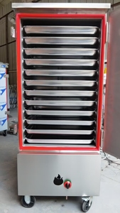 Vaporera de Arroz Comercial a Gas de 12 Bandejas, Máquina de Vaporización de Acero Inoxidable para Equipos de Cocina de Hotel - Product Image 6
