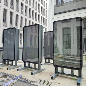 Ngoài trời không thấm nước P3 đầy đủ màu sắc màn hình <span class=keywords><strong>LED</strong></span> hiển thị bảng điều chỉnh hai mặt <span class=keywords><strong>LED</strong></span> kiosk cho cửa hàng bán lẻ wayfinding cho quảng cáo - Product Image 1