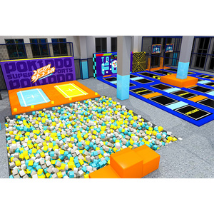 Aire de jeux intérieure pour enfants QiaoQiao 3000SQM avec grands toboggans lumineux et labyrinthes <span class=keywords><strong>Espace</strong></span> de divertissement adapté aux enfants - Product Image 4