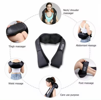 Meilleure Vente Appareil de Massage Électrique Portable Anti-Douleur par Vibrations pour le Corps et le Dos, Masseur Shiatsu Chauffant pour la Nuque et les Épaules