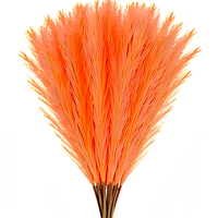 Rumput Pampas Bulu Halus 55cm, Tanaman Bunga Dekoratif Bohemian, Dekorasi Rumah, Bunga Buatan