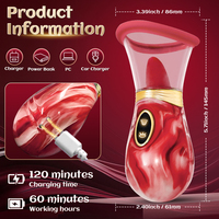 Nouveau Vibrateur Sexuel Stimulateur de Léchage et de Succion pour Femme, Masseur de Seins, Faible Bruit, Vente en Gros
