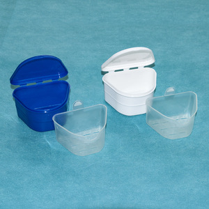 Estuche para Retenedores Trapezoidales HUIYA, Estuche de Plástico para Guardar Dentaduras Postizas, Estuche para Blanqueamiento Dental 6029 - Product Image 1
