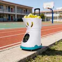 Nouvel Arrivage : Lanceur de balles de tennis automatique portable et léger pour entraînement en intérieur à courte distance, avec télécommande