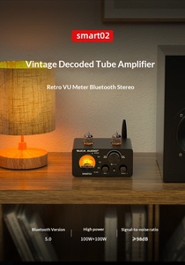 Amplificateur Stéréo FM 2 Canaux Professionnel SMART02 en Alliage d'Aluminium avec Lecteur USB, Petite Puissance, pour Passionnés HIFI - Product Image 5
