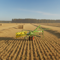 Râteau à gazon rotatif personnalisé pour tracteur, ramasse-herbe, râteau à doigts, offre spéciale