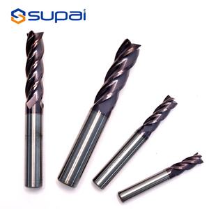 SUPAL <span class=keywords><strong>Fine</strong></span> finitura utensili da taglio carburo frese rivestite punte per Router CNC frese per la lavorazione del legno in metallo - Product Image 3