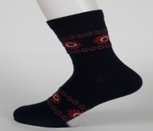 Chaussettes en coton peigné tricotées pour femmes, douces, respirantes, tendance, pour tous les jours, toutes saisons - Product Image 4