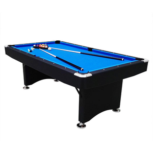 Mesa de <span class=keywords><strong>Billar</strong></span> Plegable de <span class=keywords><strong>7</strong></span> <span class=keywords><strong>Pies</strong></span> en Oferta, con Bordes de Goma y Bolsillos de PVC, 84 Pulgadas, para Uso en Interiores - Product Image 3