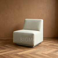 Canapé d'angle incurvé moderne et élégant pour salon, villa, appartement, meubles avec mousse de haute qualité et tissu doux