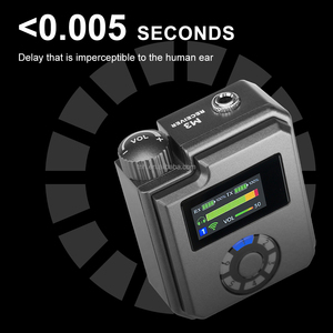 TNH <span class=keywords><strong>M3</strong></span> Moniteur intra-auriculaire professionnel 5.8GHz Système de moniteur intra-auriculaire sans fil portable pour les répétitions de groupes de studios Performances en direct - Product Image 3