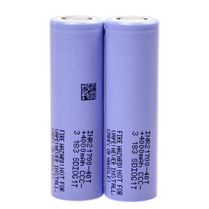 삼성 E-바이크 전동 공구용 INR21700-40T 3.7V 4000mAh 35A 충전식 리튬 이온 21700 배터리 - Product Image 1