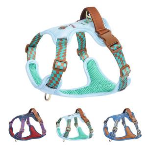 <span class=keywords><strong>Harness</strong></span> Anjing Model Rompi Anti-Lepas, Anti-Ledakan, Bernapas, Mewah, Nyaman, Tali Anjing Poliester, Laris Manis - Product Image 1