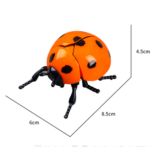 Cổ điển nhựa Bọ Cánh Cứng Đồng hồ đồ chơi cơ khí gió lên bé đu đồ chơi cho trẻ em - Product Image 5