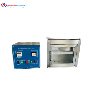 ISO 3795 ASTM D5132 bölünmüş tip yanıcılık Test odası alev geciktirici Test ekipmanı dikey yanma Test odası - Product Image 1