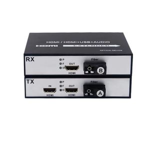 OEM ODM HDMIから光ファイバーへのコンバーター1080P60Hz 20KM、ループアウトHDMIファイバーエクステンダー付き - Product Image 1