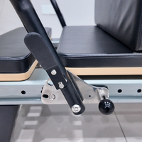 Máquina de Pilates Reformer Comercial de Aluminio con Certificación CE, Telescópica, Duradera, Personalizada OEM, para Ejercicios de Core, Venta al por Mayor