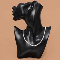 Chaîne de perles de riz micro de 3-4 mm à haute brillance, perles d'eau douce naturelles AAAAA, petites perles pour la création de bijoux de luxe délicats