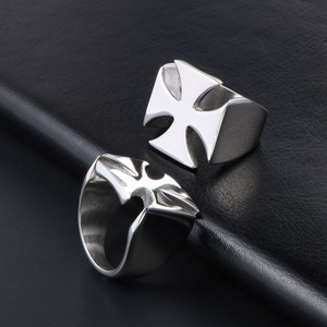 Fashionable Cross Shaped <b>Ring</b> SA561 Women's Jewelry Gift <b>Plain</b> Design - Product Image 4