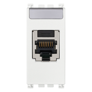 Panduit Cat5e FTP Presa RJ45 Bianca Lunghezza 6 Pollici Larghezza 2.8 Pollici Altezza 5.3 Pollici - Product Image 1
