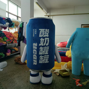 Disfraces de Mascota de Cosplay de dibujos animados, disfraces de Mascota de personaje con logotipo personalizado para adultos, botella de cerveza de talla grande - Product Image 5