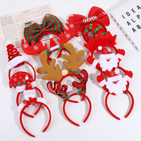 Serre-tête de Noël unisexe à styles variés, série Noël, accessoires capillaires pour la décoration des cheveux en saison festive – Vente chaude