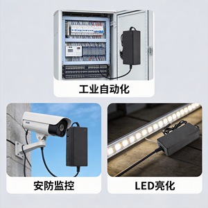 Jingruian <b>Power</b> <b>Adapter</b> 24V 5A 120W DC Output For LED Monitoring Water Purifier Display <b>US</b> Plug 1m Cable - Product Image 3