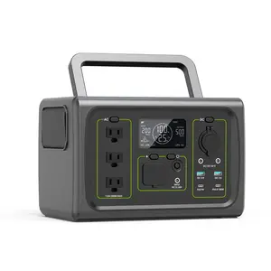 Bridna LiFePO4 512Wh 230v batterie externe centrale solaire portable avec double lumière led