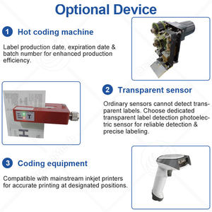Etiquetadora Manual Semiautomática de Alta Calidad ORME para Latas de Cerveza y Botellas Redondas con Codificador de Fecha de Impresión - Product Image 4