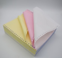Papel Continuo sin Carbón NCR Personalizado OEM, Papel para Formularios de Computadora Multicolor y Multiplicado para Impresión de Facturas