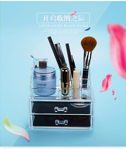 Giá Để Đồ Trang Điểm Bằng Acrylic Trong Suốt Thiết Kế Mới 2023 Giá Trưng Bày Có Ngăn Kéo - Product Image 4