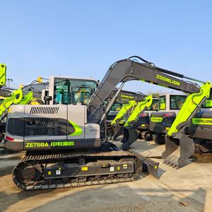 Nouvelle pelle sur chenilles Zoomlion ZE75GA avec moteur Yanmar fiable pour les applications de construction lourde à l'échelle mondiale à prix avantageux - Product Image 1