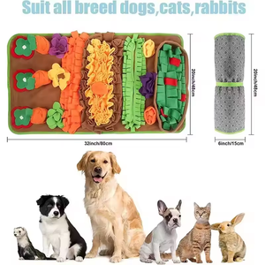 Tapis naturel personnalisé pour chiens, alimentation lente et friandises, grand tapis à renifler 32 ''X 20'' pour chiens - Product Image 5