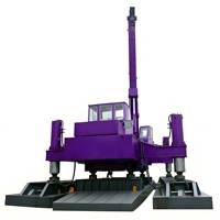 Machine de forage de pieux hydraulique haute précision avec moteur de 111 kW à 148 kW