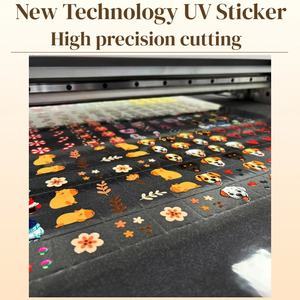 Nuevas Calcomanías UV DTF Estilo A5, Calcomanías Kiss Cut, Despegar y Aplicar, Calcomanías Individuales, Aplicar Diseños Uno por Uno, Hazlo Tú Mismo Gratis - Product Image 5