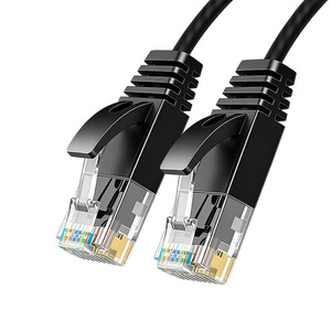 Câble Ethernet Cat6 Slim UTP D-sunty, 24AWG/26AWG/28AWG, cuivre pur, non blindé, haute vitesse, RJ45, cordon de raccordement LAN, 1m, données - Product Image 3