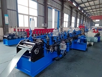 Machine de formage de poutrelles C et Z en acier, machine de profilage à froid pour la fabrication de profilés C et Z en acier, machine de formage à rouleaux pour poutrelles C et Z