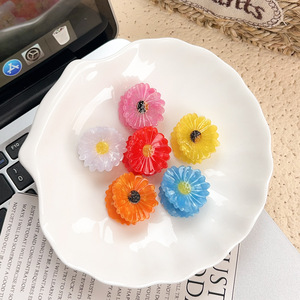 Mignon En Plastique Fleur Cheveux Accessoires pour Filles Nouvel Acide Acétique Tournesol Marguerite Frange <span class=keywords><strong>Clip</strong></span> Grand Requin Cheveux Griffe <span class=keywords><strong>Clip</strong></span> - Product Image 1