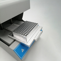 Scelleuse de microplaques, scelleuse thermique pour plaques PCR, scelleuse manuelle pour plaques, machine de scellement pour plaques à 96 puits