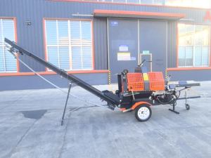 Processeur de bois de chauffage à haute efficacité, force de fendage hydraulique de 20 tonnes avec scie à découpe manuelle pour la foresterie domestique et l'utilisation de bois de chauffage - Product Image 2