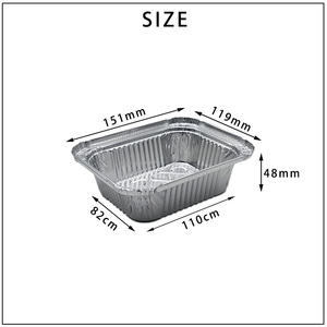 يمكن التخلص منها * ، * 48 ، مع غطاء بلاستيكي أو حاوية لعلب القصدير - Product Image 2