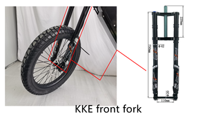 Thép carbon phía trước ngã ba đĩa cứng nhắc phanh 24 26 inch xe đạp leo núi Xe đạp treo ngã ba - Product Image 4