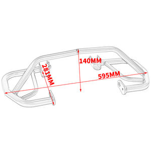 Parachoques de caída de marco de barra de choque de protección de motor de motocicleta XXUN para <span class=keywords><strong>Honda</strong></span> <span class=keywords><strong>Rebel</strong></span> <span class=keywords><strong>500</strong></span> CMX500 2017 2018 2019 2020 2021 <span class=keywords><strong>2022</strong></span> 2023 2024 - Product Image 6