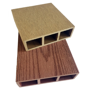 Hiện Đại Gỗ Nhựa Composite <span class=keywords><strong>WPC</strong></span> Chùm Gỗ Ống Bên Ngoài Trang Trí Sân Vườn <span class=keywords><strong>WPC</strong></span> Lan can Ống Gỗ Ngoài Trời Ống - Product Image 3