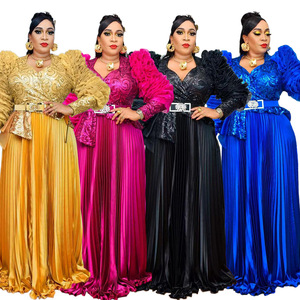Conjuntos de <span class=keywords><strong>Ropa</strong></span> Africana TKS <span class=keywords><strong>para</strong></span> Mujer, Tops y Faldas, Trajes Ankara Turcos, Vestidos de Fiesta de Talla Grande <span class=keywords><strong>para</strong></span> <span class=keywords><strong>Bodas</strong></span> - Product Image 1