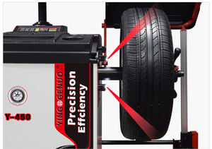 Équilibreur de roue automatique haut de gamme Broche de positionnement laser Équilibrage de changement de pneu de frein automatique autobloquant avec CE - Product Image 5