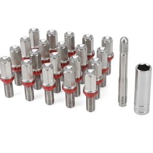 Kamilolo Lug Nuts M14X1.5 Blue Chrome For BMW Mercedes-Benz Audi Volkswagen 304SS Stainless Steel Replacement Parts - Product Image 2